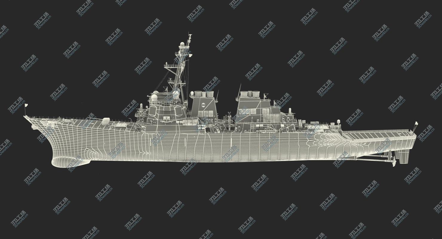 images/goods_img/20210313/Arleigh Burke Destroyer Porter DDG-78 3D model/4.jpg